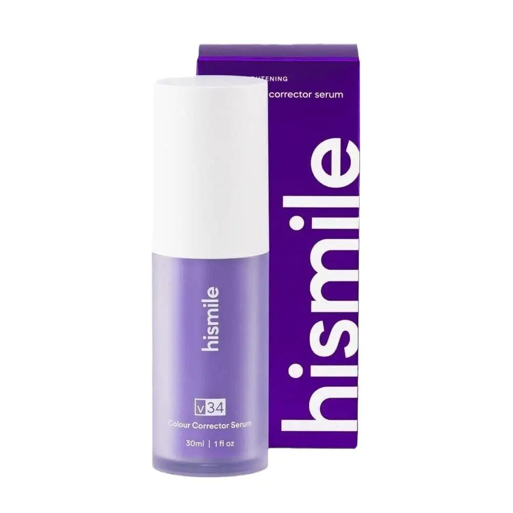 30ml Hismile V34 Purple Teeth Whitening Foam Press Type Color