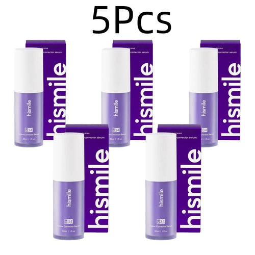 30ml Hismile V34 Purple Teeth Whitening Foam Press Type Color